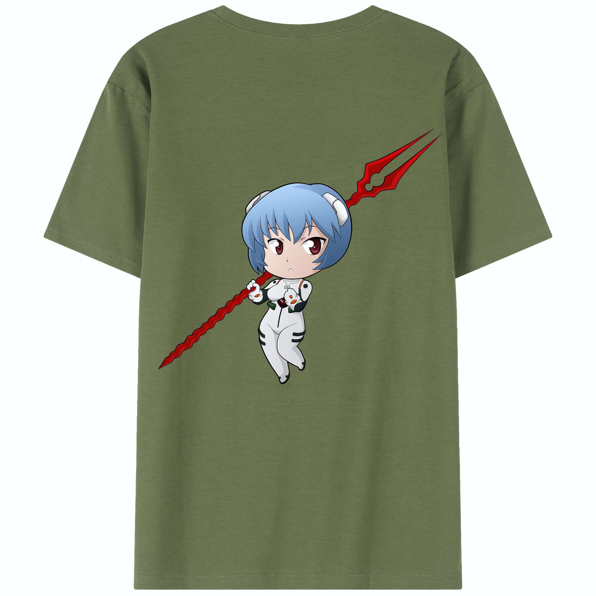 （画像用） EVA 新世紀エヴァンゲリオン 綿100％半袖Tシャツ（背面プリント）